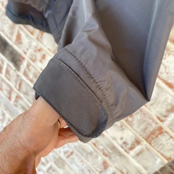 Polar Edge Two Tone Gray Waterproof Fleece Lined Hooded Full Zip Jacket - Picture 5 of 10